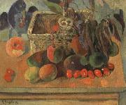 Paul Gauguin Still life with exotic fruit (mk07) oil painting reproduction